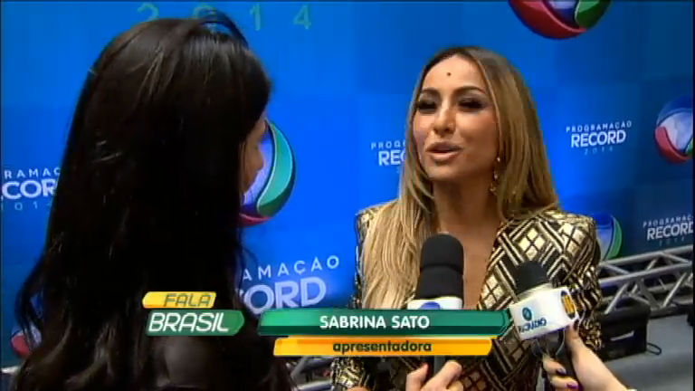 Resultado de imagem para fala brasil- 2014 tv record