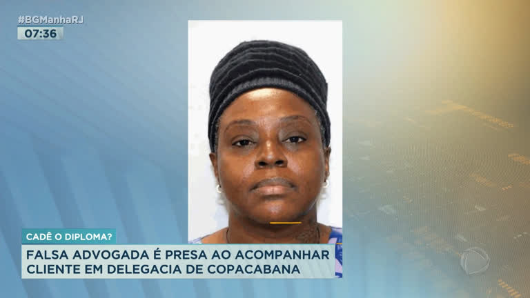 Falsa advogada é presa ao acompanhar cliente em delegacia na zona sul