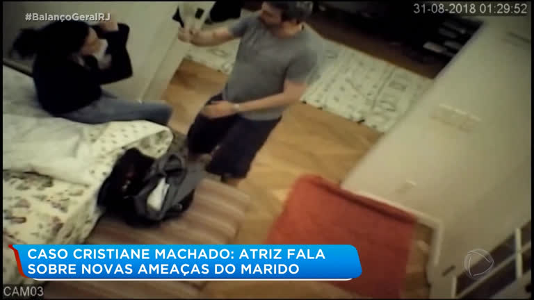 Atriz Cristiane Machado desabafa sobre novas ameaças do ex-marido -  RecordTV - R7 Balanço Geral RJ