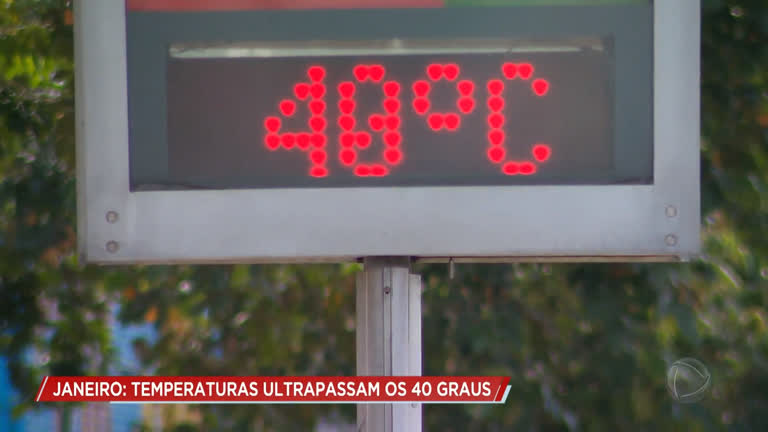 Temperatura em janeiro ultrapassam os 40 graus - RecordTV - R7 Cidade  Alerta RJ