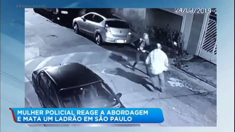 Mulher Reage A Assalto E Mata Criminoso Recordtv R7 Balanço Geral 9408