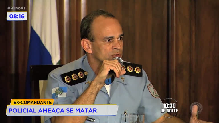 Ex-comandante geral da Polícia Militar faz família refém na zona oeste do Rio