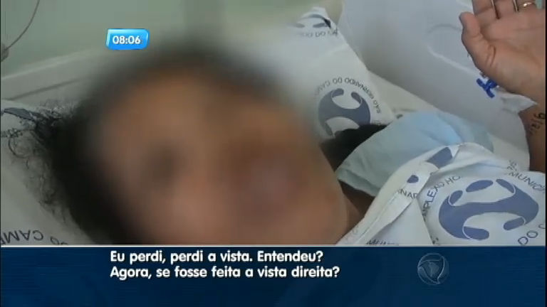 Vídeo: Pacientes perdem a visão durante mutirão de cirurgia de catarata e famílias pedem Justiça