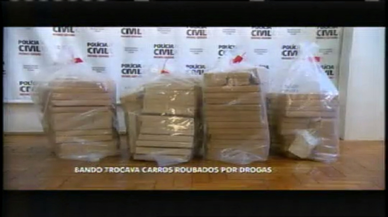 Vídeo: Traficantes roubavam caminhonetes para trocar por drogas no Paraguai