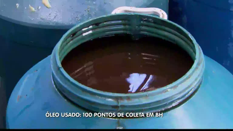 Vídeo: Empresas trocam
produtos de limpeza por óleo de cozinha usado