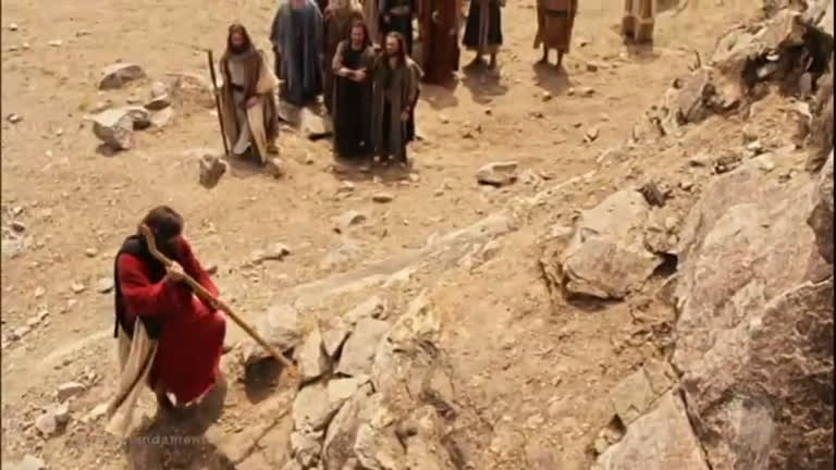 Resultado de imagem para Os israelitas no deserto record