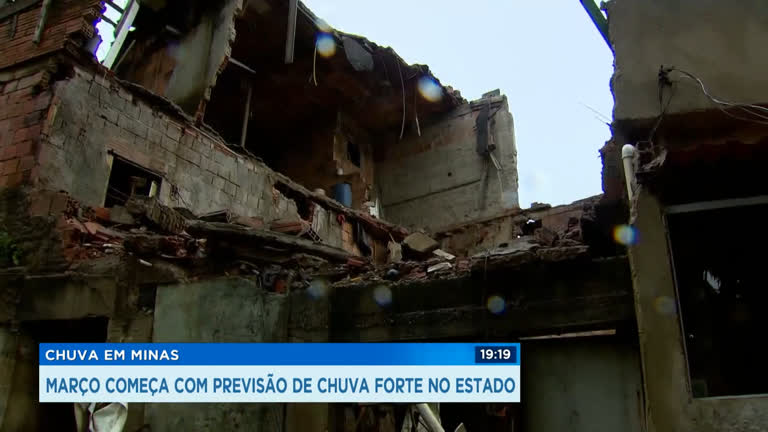Vídeo: Chuva volta forte em Minas e já preocupa Defesa Civil