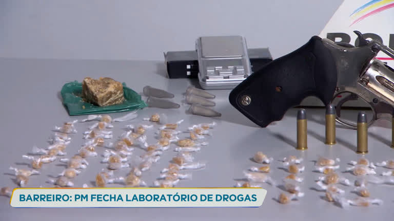 Vídeo: Adolescentes são detidos em laboratório de drogas em BH
