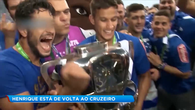 Esporte: Henrique está de volta ao Cruzeiro