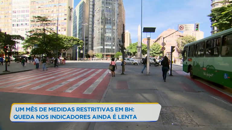Vídeo: Após um mês, indicadores da covid-19 melhoram em Belo Horizonte