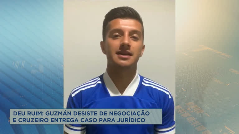 Vídeo: Esporte: Guzmán desiste de negociação com o Cruzeiro