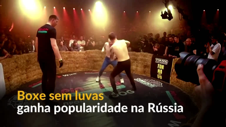 Vídeo: Noites de boxe sem luvas fazem sucesso na internet russa
