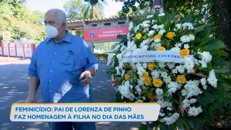 Vídeo: Pai de Lorenza faz homenagem à filha no Dia das Mães