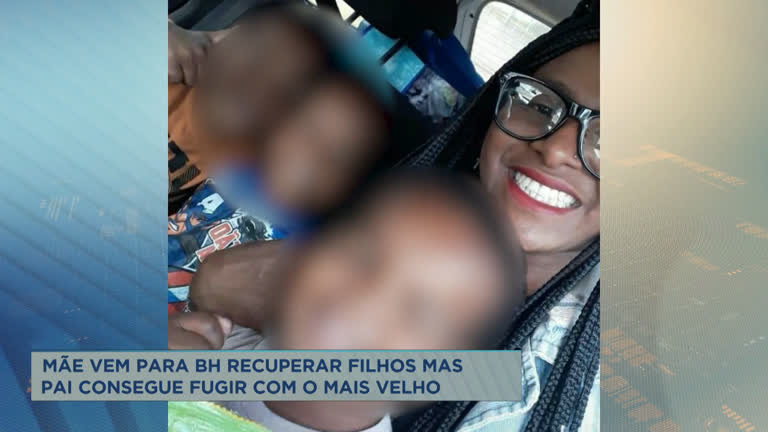 Vídeo: Mulher vem da Bahia para MG para recuperar filho levado pelo ex