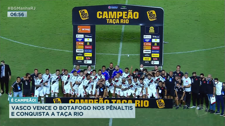 Vídeo: Vasco vence Taça Rio 2021 do Cariocão