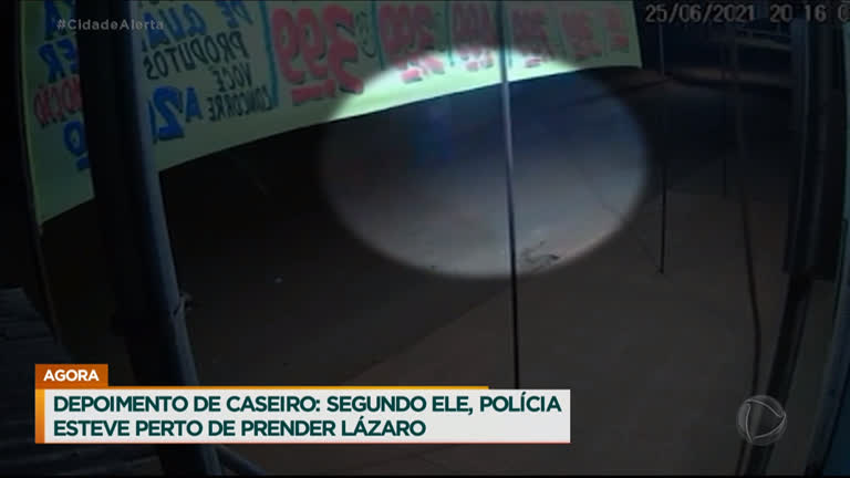 Vídeo: Câmera de segurança de um comércio teria registrado Lázaro Barbosa