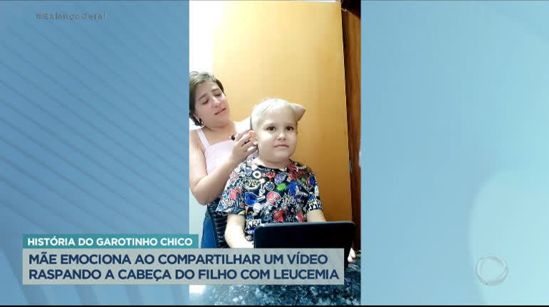 Vídeo: A história de Chico: vídeo de mãe emocionada ao raspar a cabeça do filho com leucemia viraliza