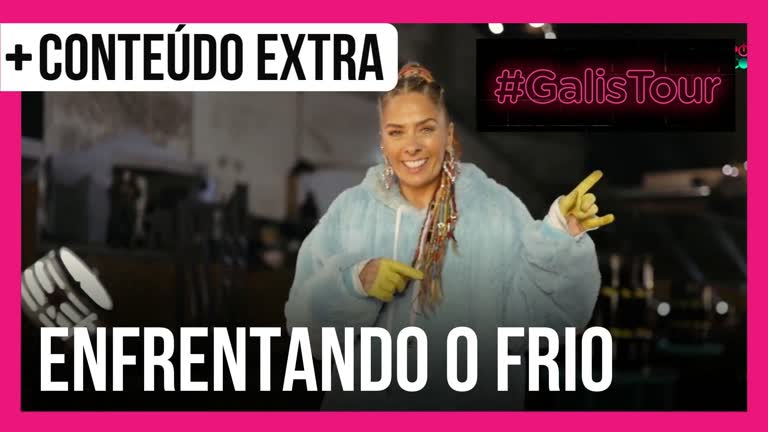 Vídeo: GalisTour : Adriane Galisteu revela como enfrenta o frio durante as gravações do Power Couple