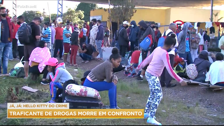 Vídeo: Venezuelanos vivem de doações em Roraima