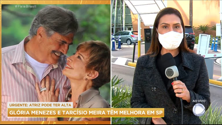 Vídeo: Glória Menezes e Tarcísio Meira apresentam melhora no quadro de saúde