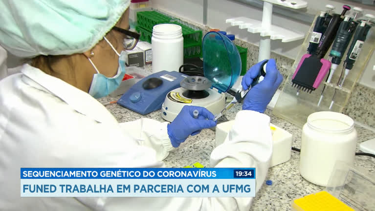 Vídeo: Pesquisadores analisam variantes do coronavírus em Minas Gerais