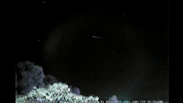 Vídeo: Observatório flagra meteoro mais longo já registrado no RS