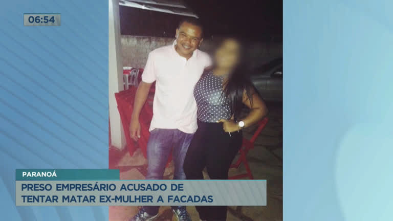 Vídeo: Polícia prende empresário acusado de tentar matar ex-mulher a facadas no Paranoá
