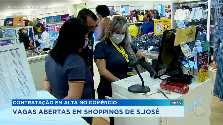 Vídeo: Emprego: shoppings de São José farão contratações