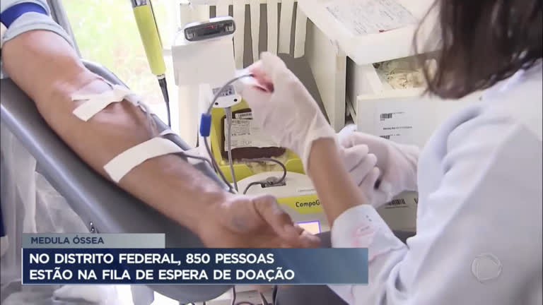 Vídeo: Medula óssea: 850 pessoas esperam por doação no DF