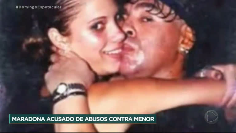 Vídeo: Mulher cubana acusa Maradona de ter abusado dela quando era menor