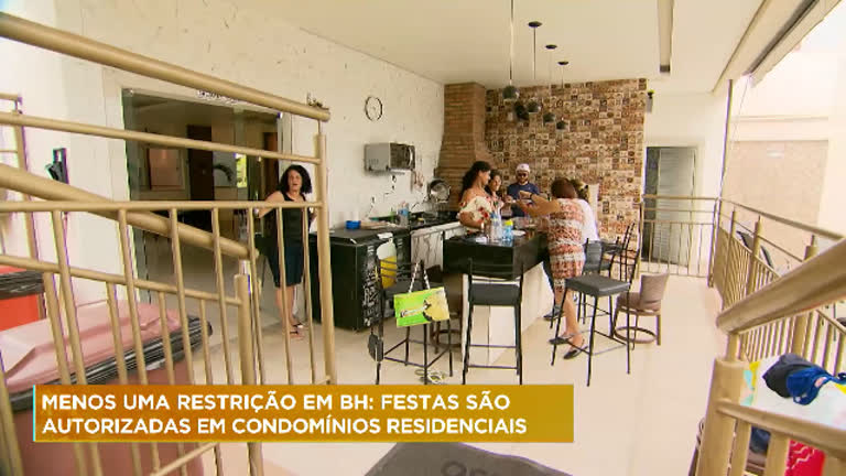 Vídeo: Festas em condomínios estão autorizadas em Belo Horizonte
