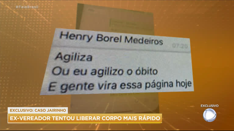 Vídeo: Caso Henry Borel: Mensagens mostram que Doutor Jairinho tentou agilizar liberação do corpo