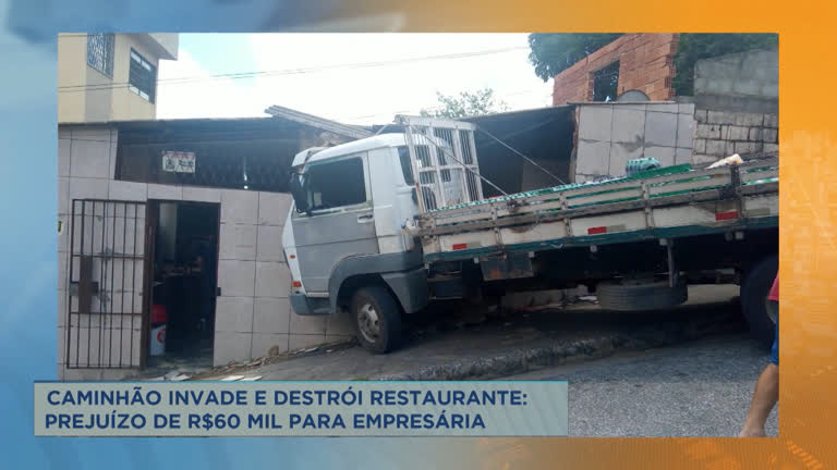 Vídeo: Cozinheira faz vaquinha após restaurante ser destruído em BH
