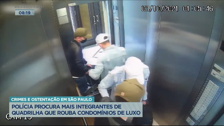 Vídeo: Integrantes de quadrilha que rouba condomínios em SP são presos