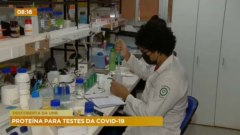 Vídeo: Professores e alunos da UnB produzem proteína para diagnosticar Covid-19