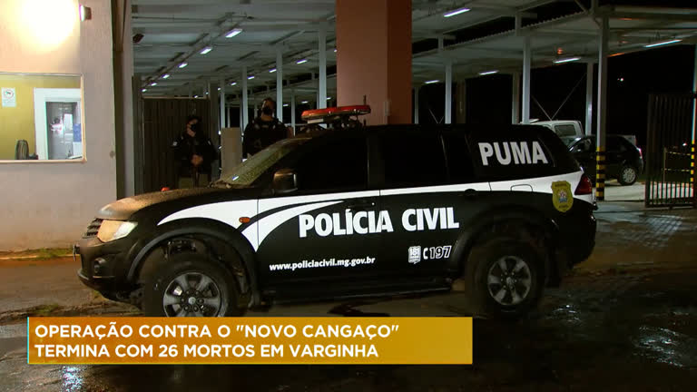 Vídeo: Operação contra 'novo cangaço' termina com 26 mortos em Minas