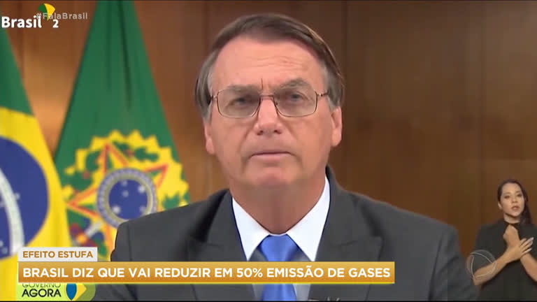 Vídeo: Brasil se compromete a reduzir em 50% a emissão de gases do efeito estufa