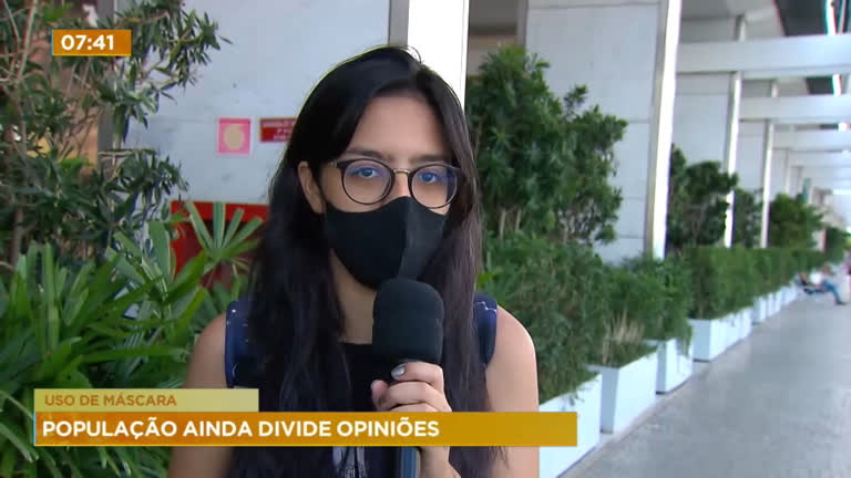 Vídeo: Liberação de uso de máscara ainda divide opiniões no DF