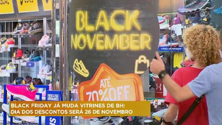 Vídeo: Comerciantes prometem descontos de até 60% na Black Friday