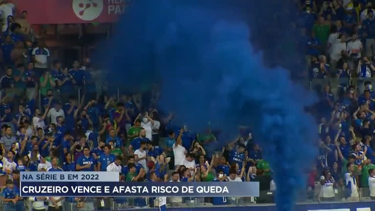Vídeo: Cruzeiro vence Brusque e está mantido na Série B em 2022