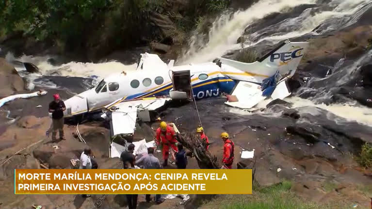 Vídeo: Cenipa revela investigação após acidente com Marilía Mendonça