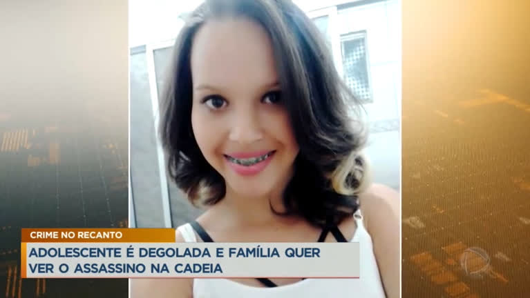 Vídeo: Família pede justiça por assassinato de adolescente degolada no DF