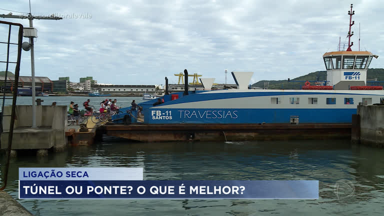 Vídeo: Qual seria a melhor ligação seca entre Santos e Guarujá?