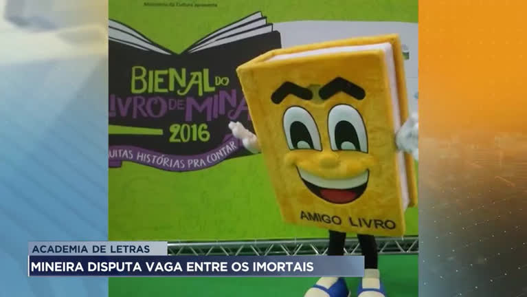 Vídeo: Mineira disputa vaga na Academia Brasileira de Letras