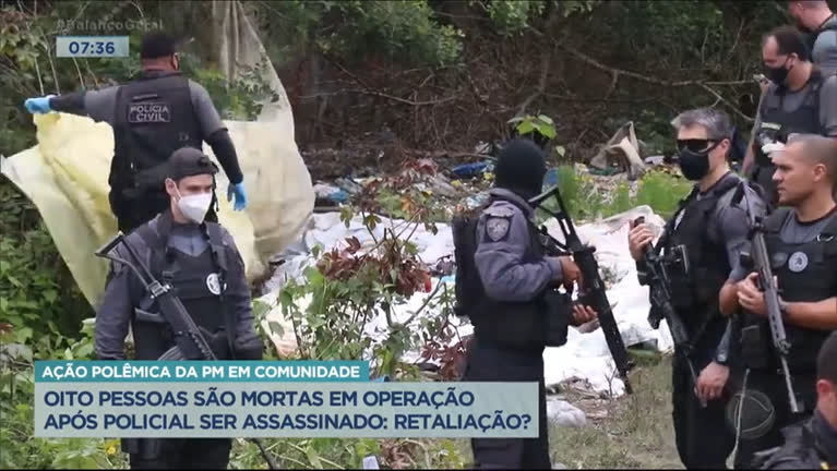 Vídeo: Polícia mata oito pessoas durante ação polêmica em comunidade no RJ