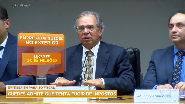 Vídeo: Paulo Guedes admite que usou empresa em paraíso fiscal para fugir de impostos nos EUA