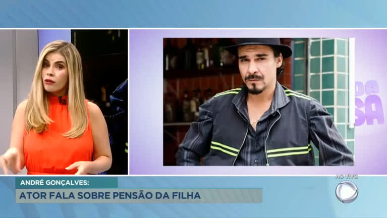 Vídeo: Após ter prisão decretada, André Gonçalves fala sobre pensão da filha