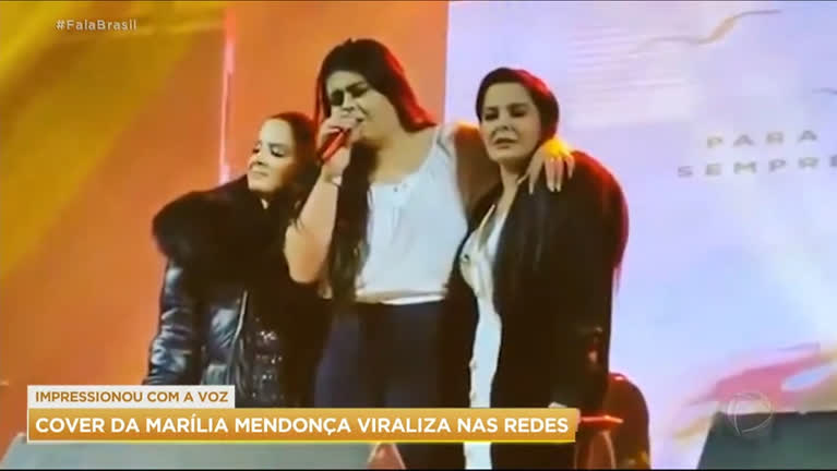 Vídeo: Cover da cantora Marília Mendonça viraliza nas redes sociais