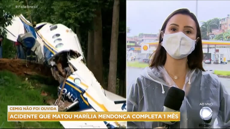 Vídeo: Um mês após acidente com Marília Mendonça, Cemig ainda não foi ouvida