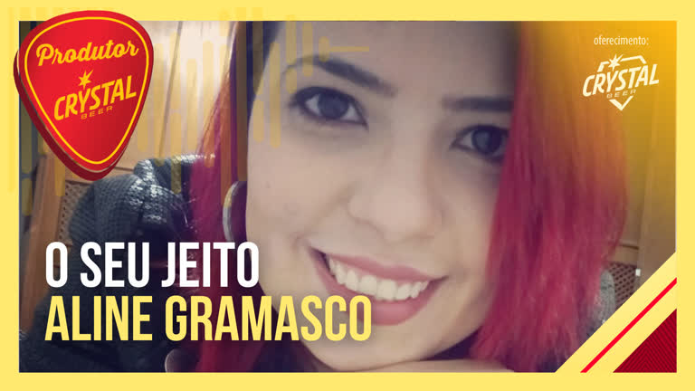 Vídeo: Aline Gramasco canta "O Seu Jeito"